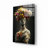 Abandoned Statue Glass Art  || Designer Collection.